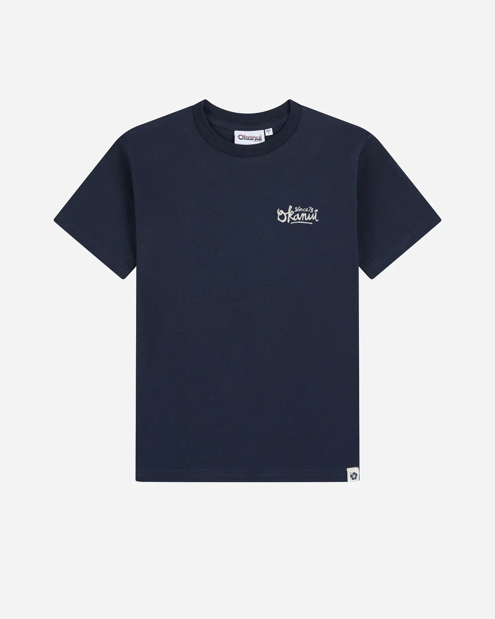 Boys Script T'Shirt - Navy - Image 2