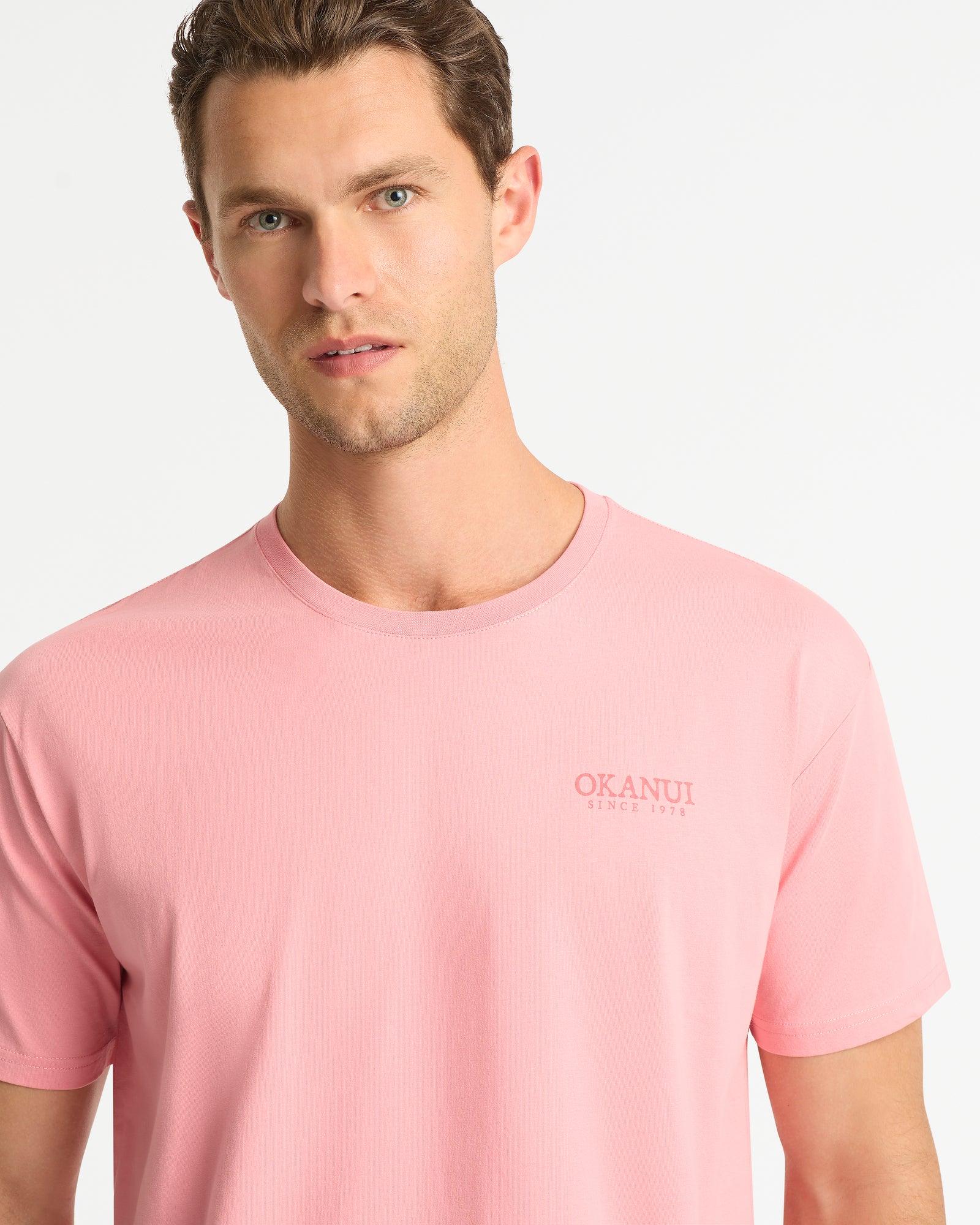 Mens Botanic T'Shirt - Rose - Image 2