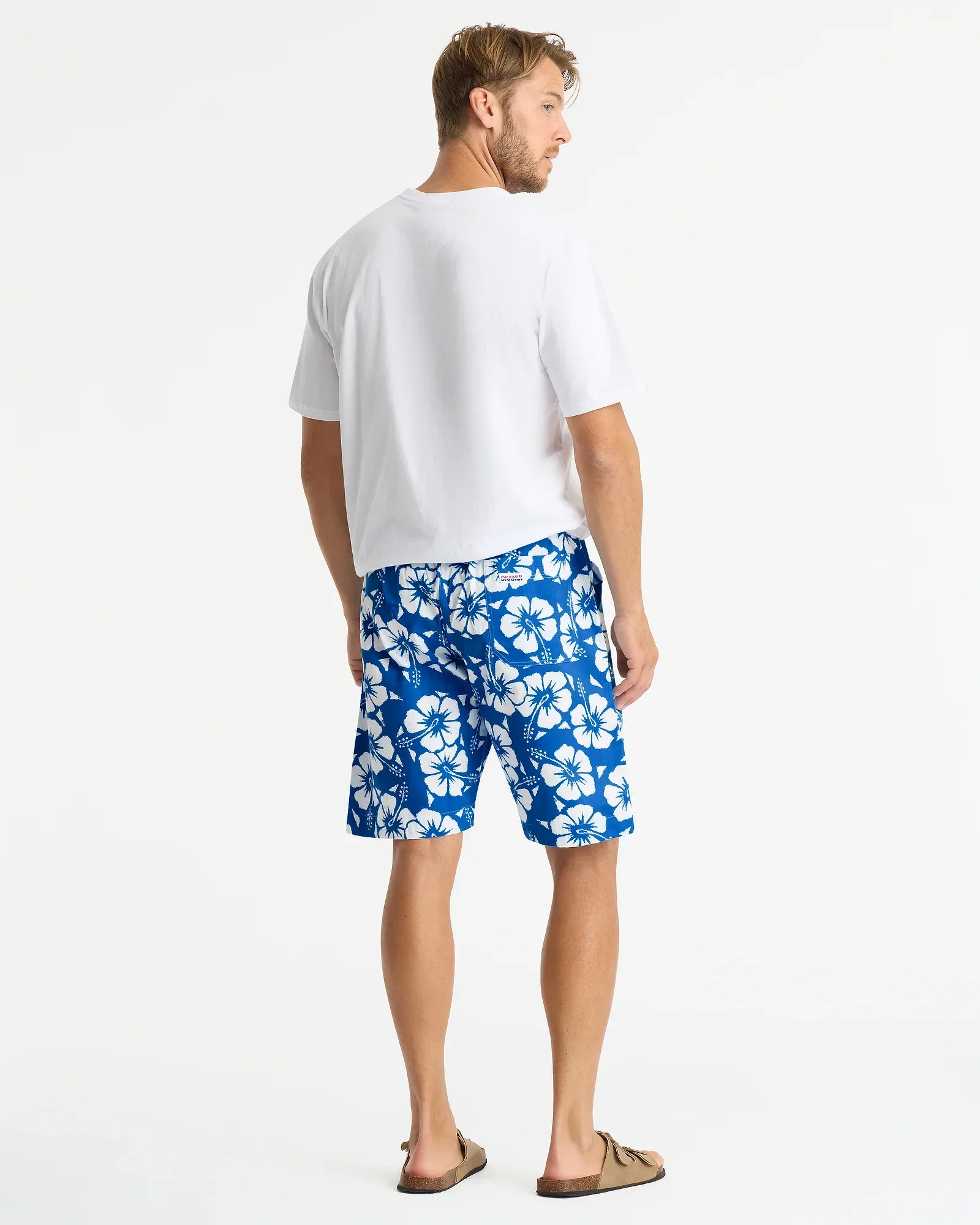 Mens Classic Short - Hibiscus Blue - Image 3