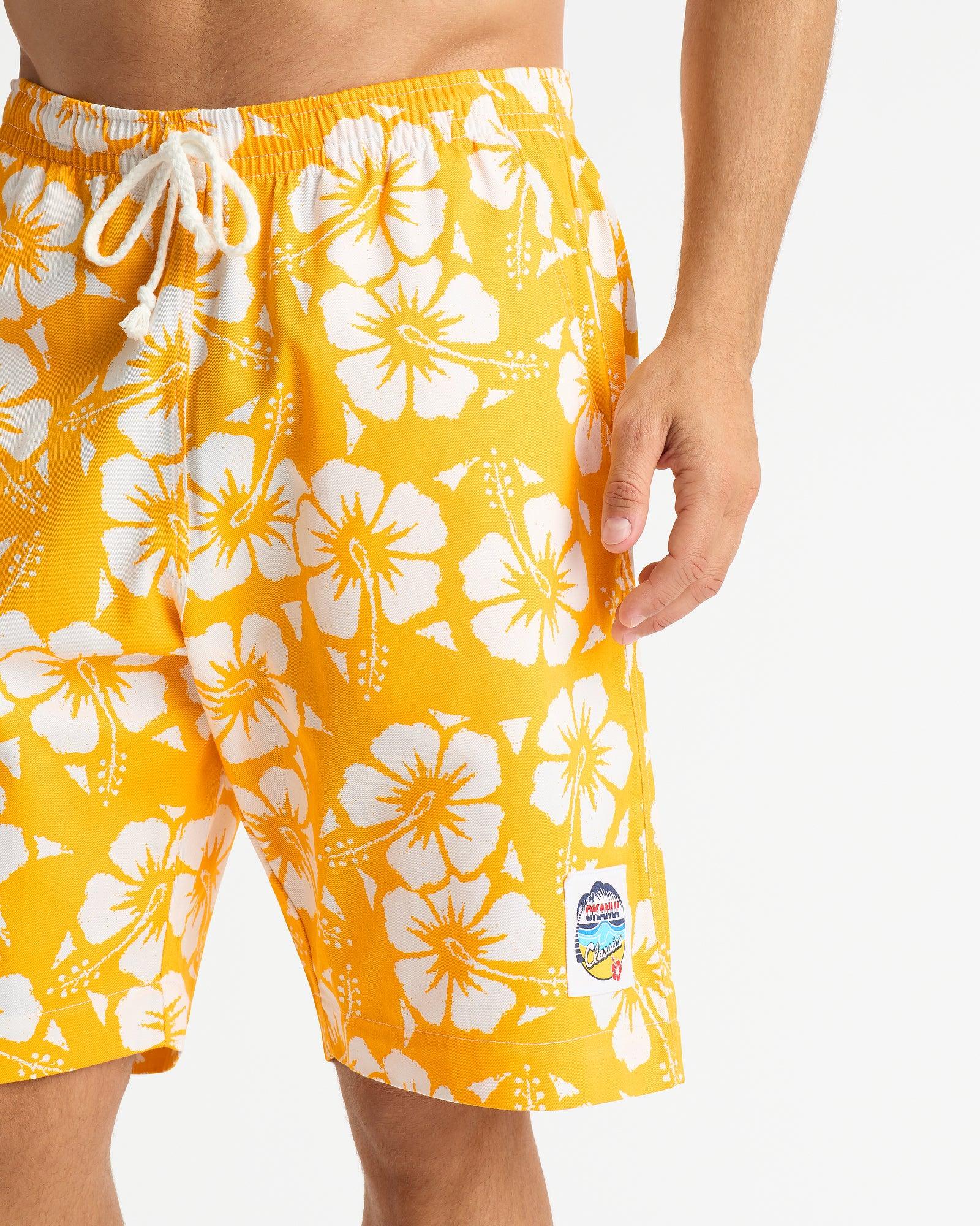 Mens Classic Short - Hibiscus Yellow - Image 3