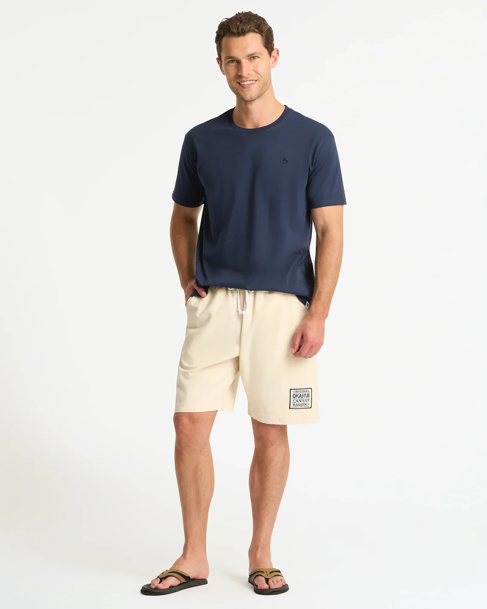 Mens Classic Short - Original Canvas Baggie Natural - Image 2