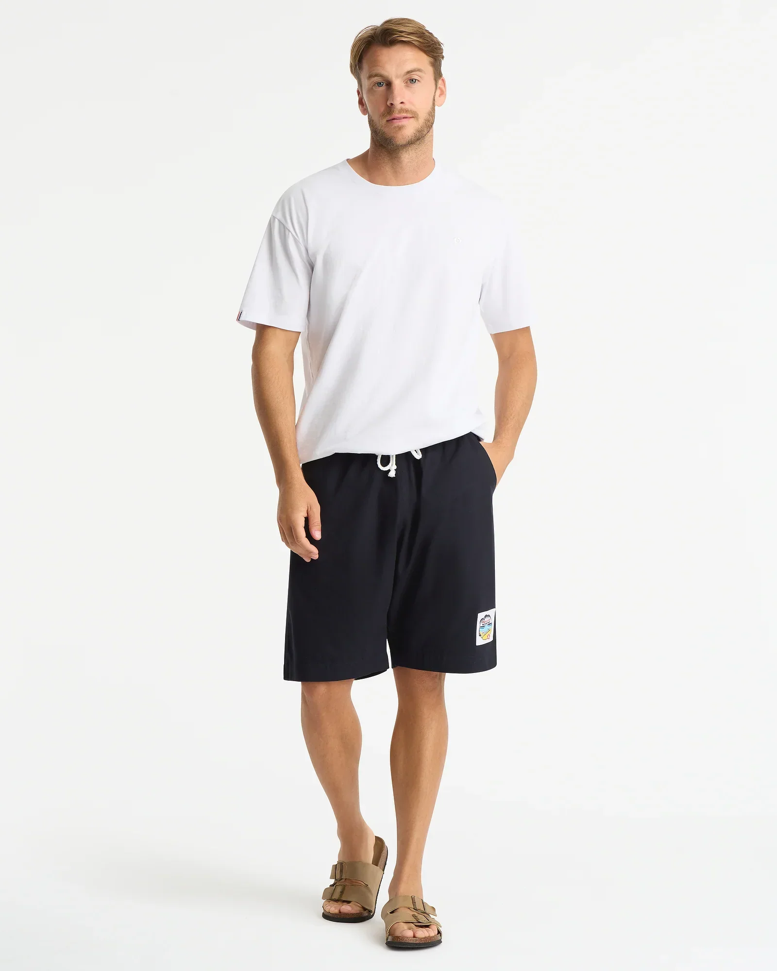 Mens Classic Short - Plain Navy - Image 2