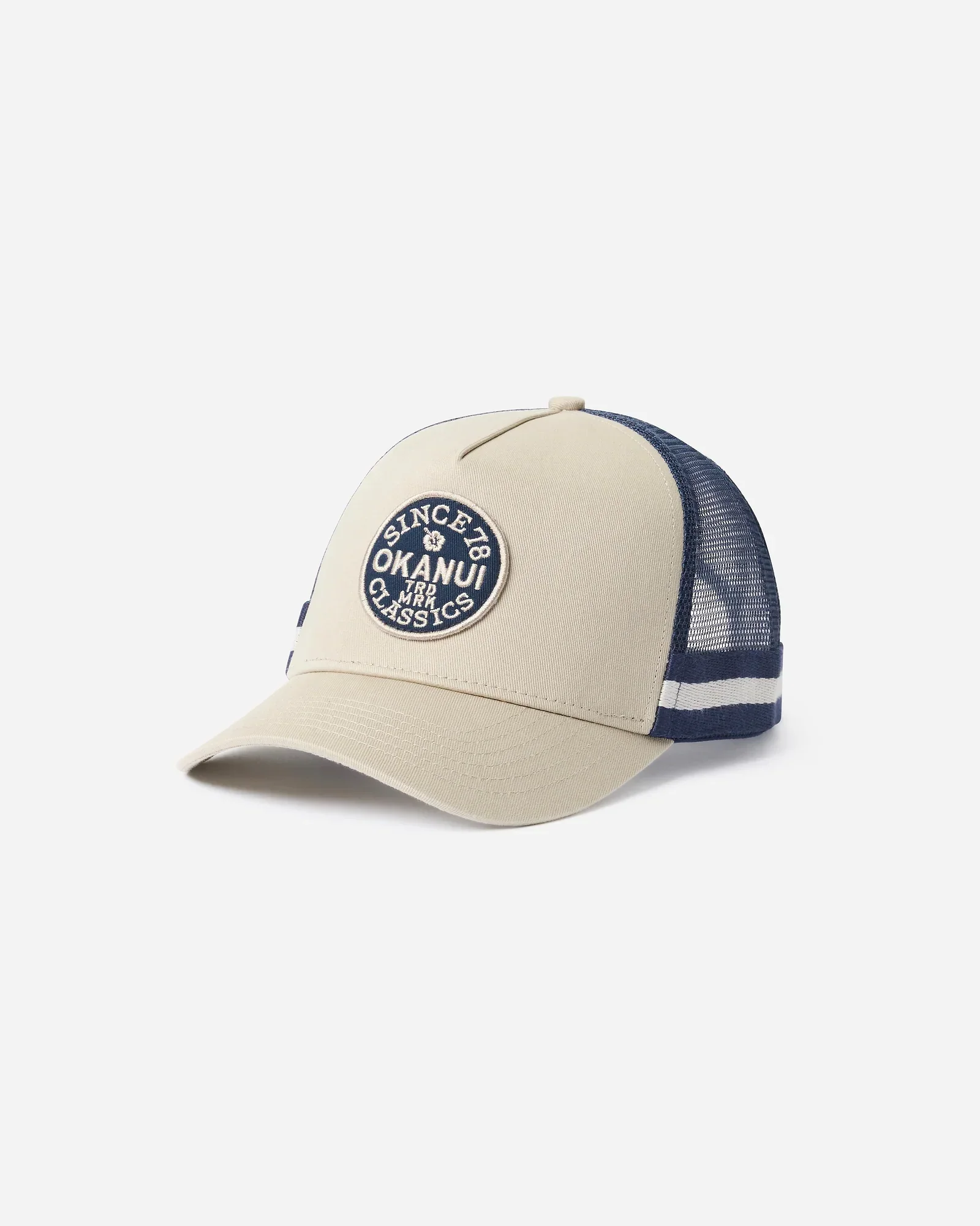 Mens Ikon Trucker Cap - Stone