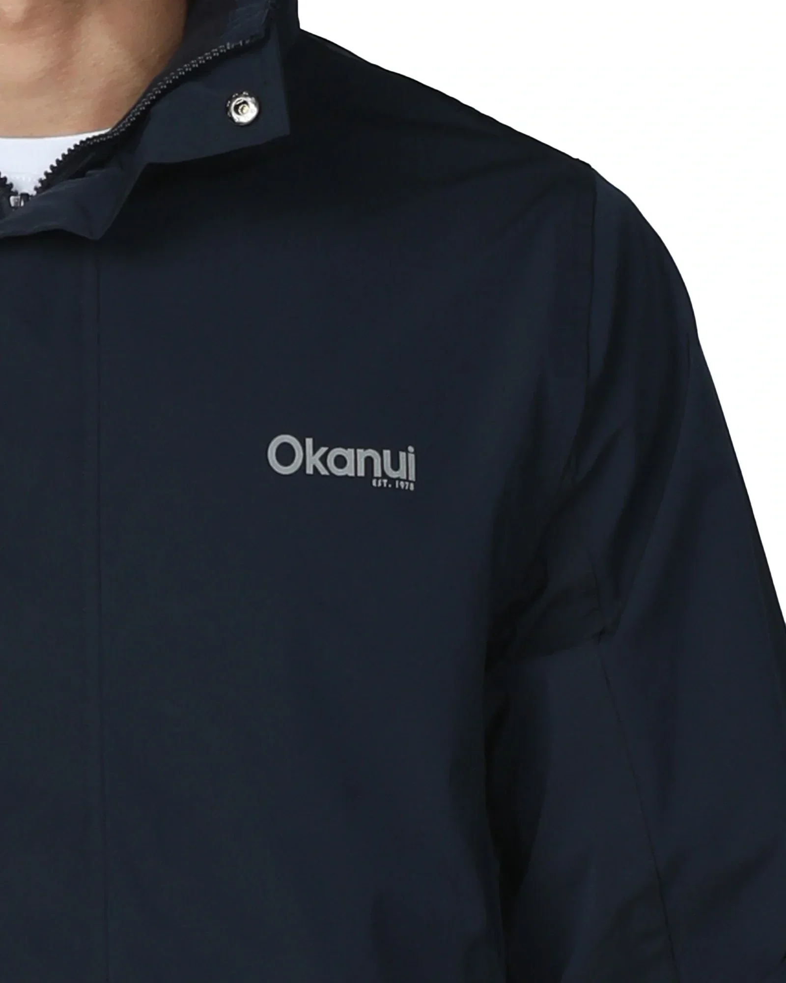 Surf Check Jacket - Navy - Image 4