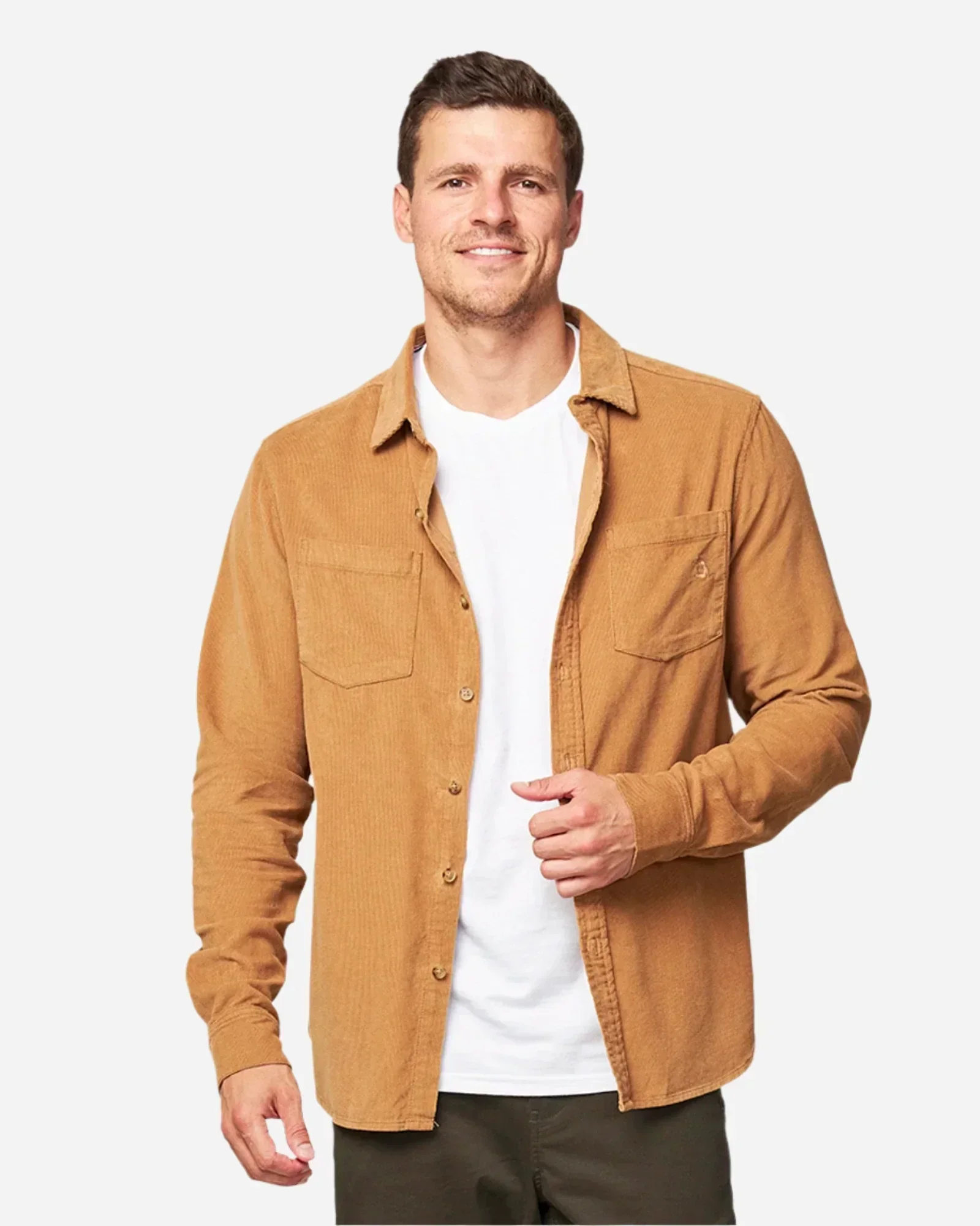 Mens - Long Sleeve Shirt - Corduroy - Image 2