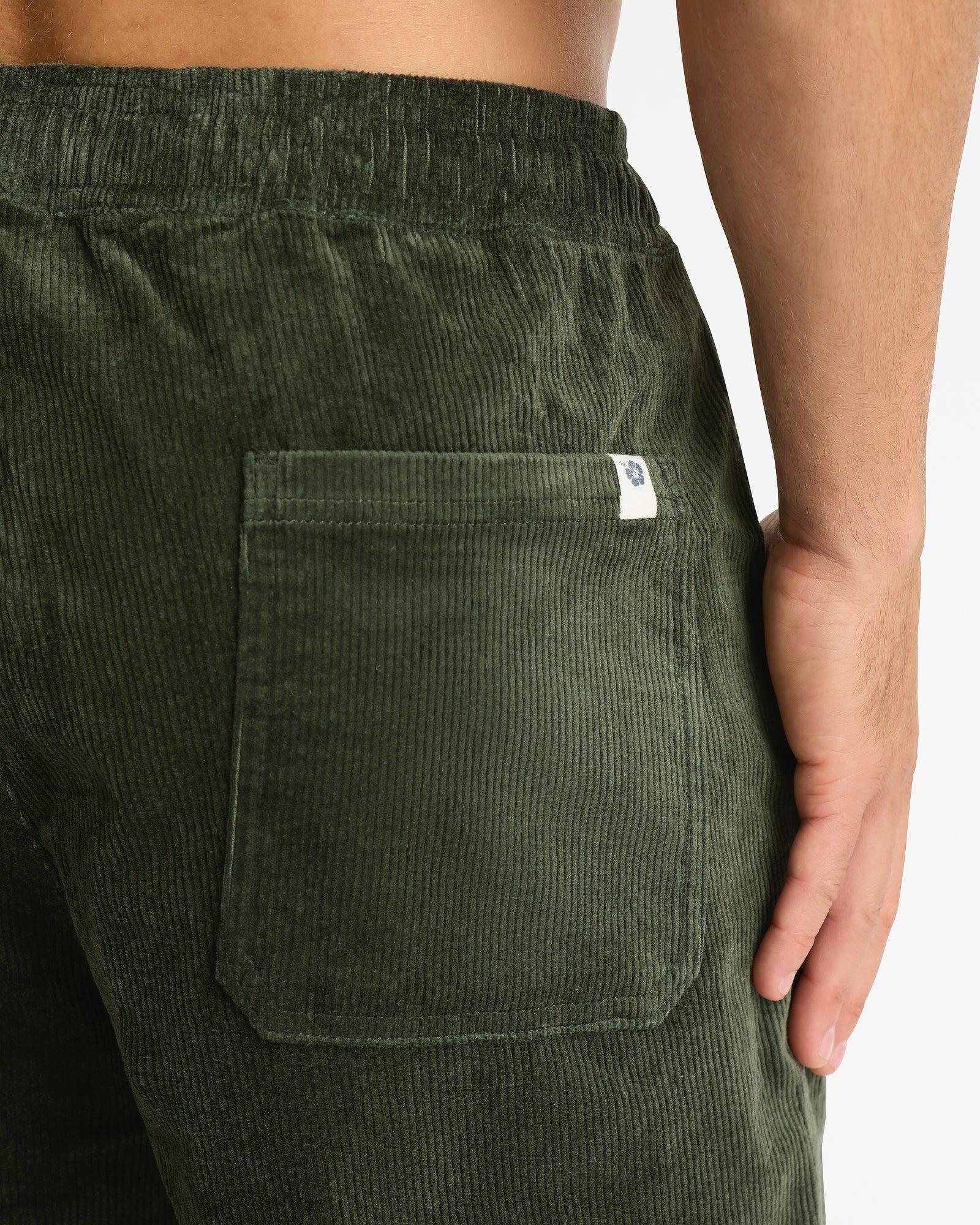Big Iron Cord Short - Hunter Green - Image 4
