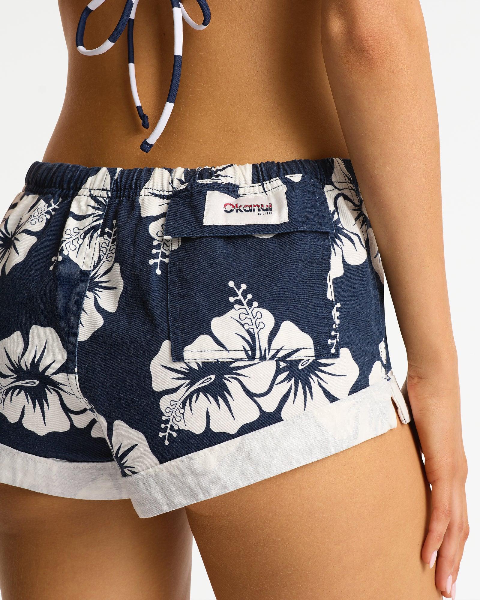 Womens Classic Vintage Mini Short - OG Navy - Image 5