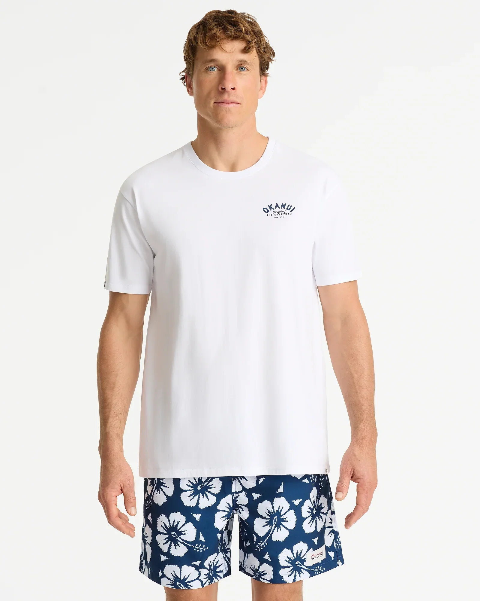 Destination Lockup T'Shirt - Manly White - Image 2