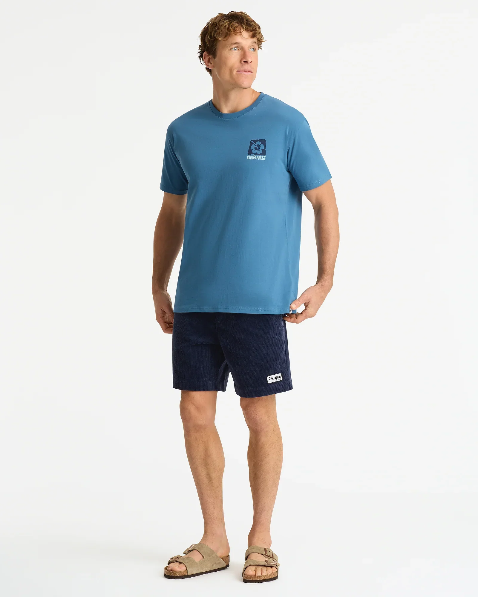 Mens Flint T'Shirt - Indigo - Image 4