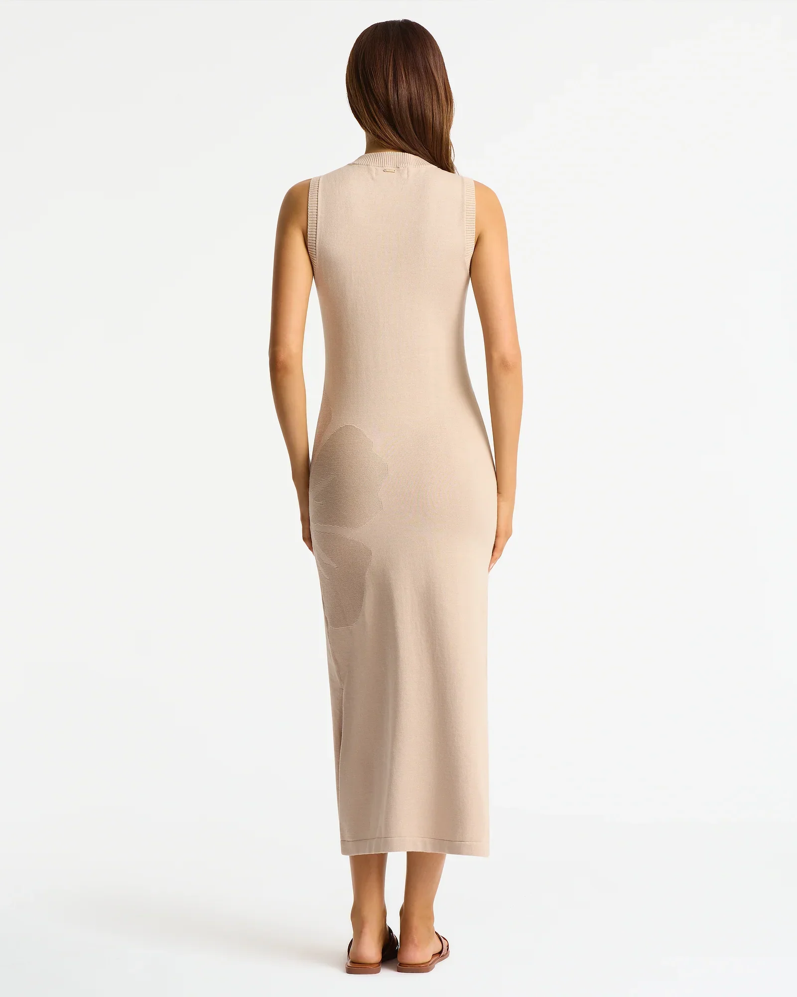 Lennox Knit Dress - Taupe - Image 4