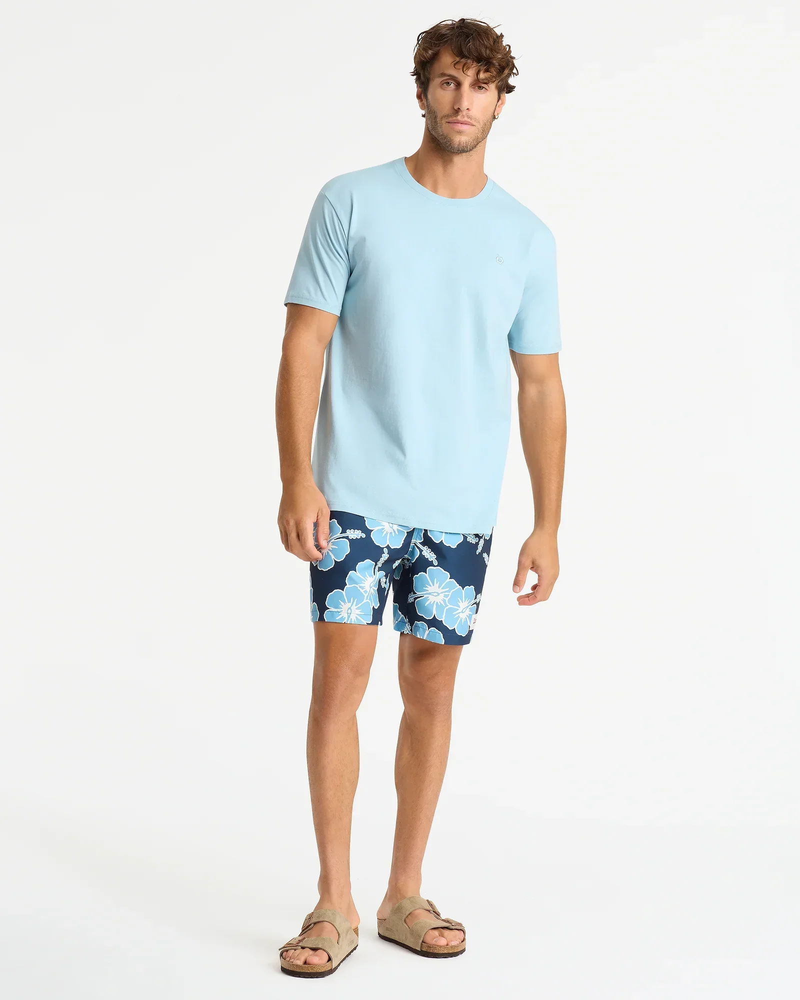 Mens Staple T'Shirt - Blue - Image 3