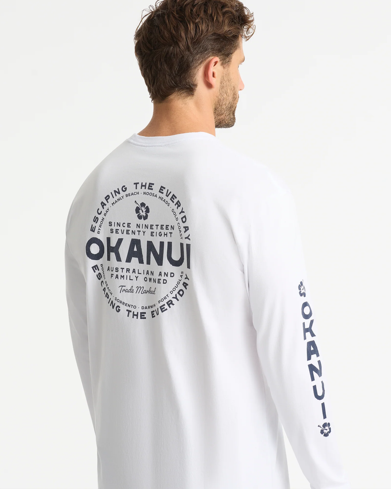 Mens - Trade LS T'Shirt - White