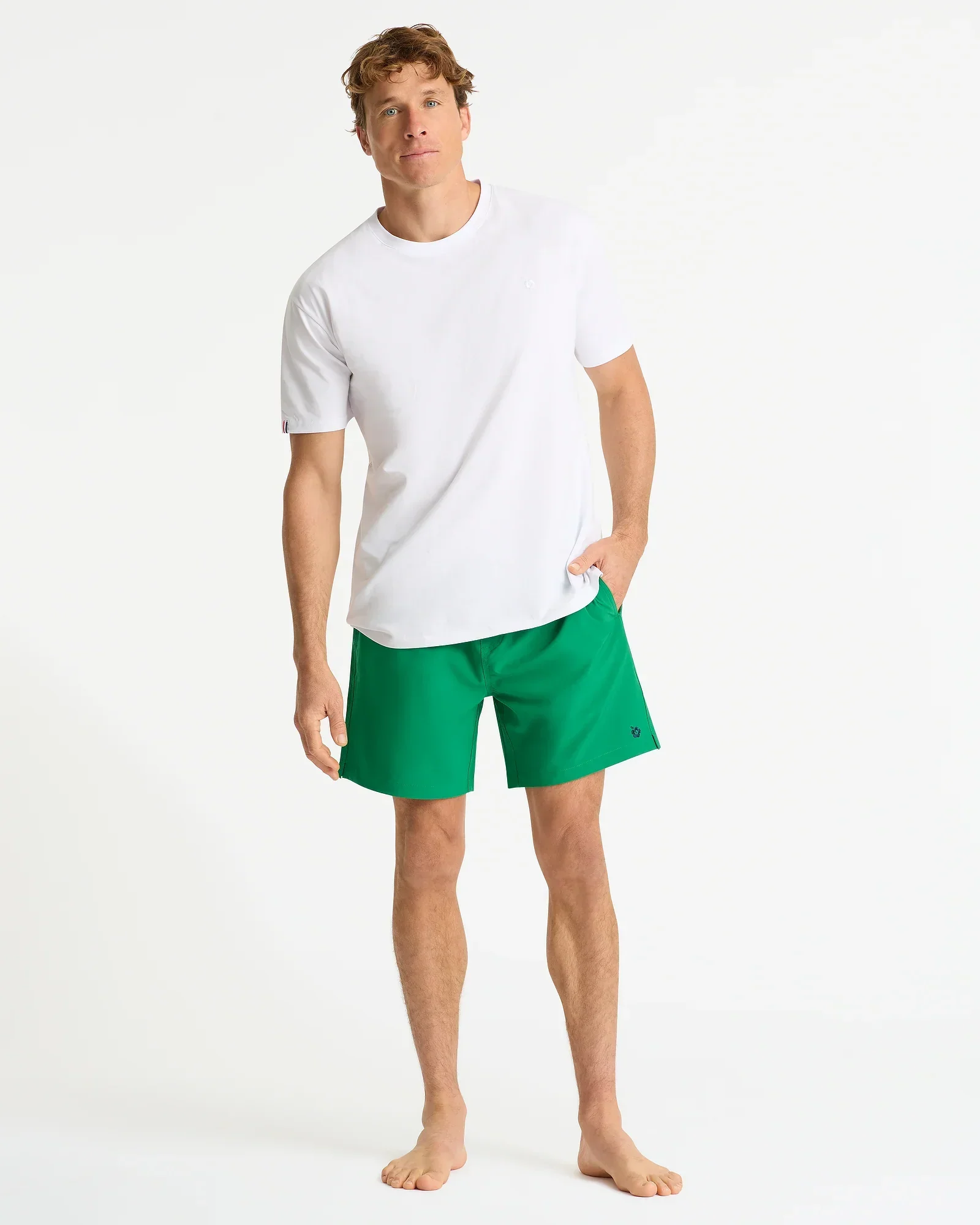 Onboard Stretch Swim Short - Emerald Navy - Image 4