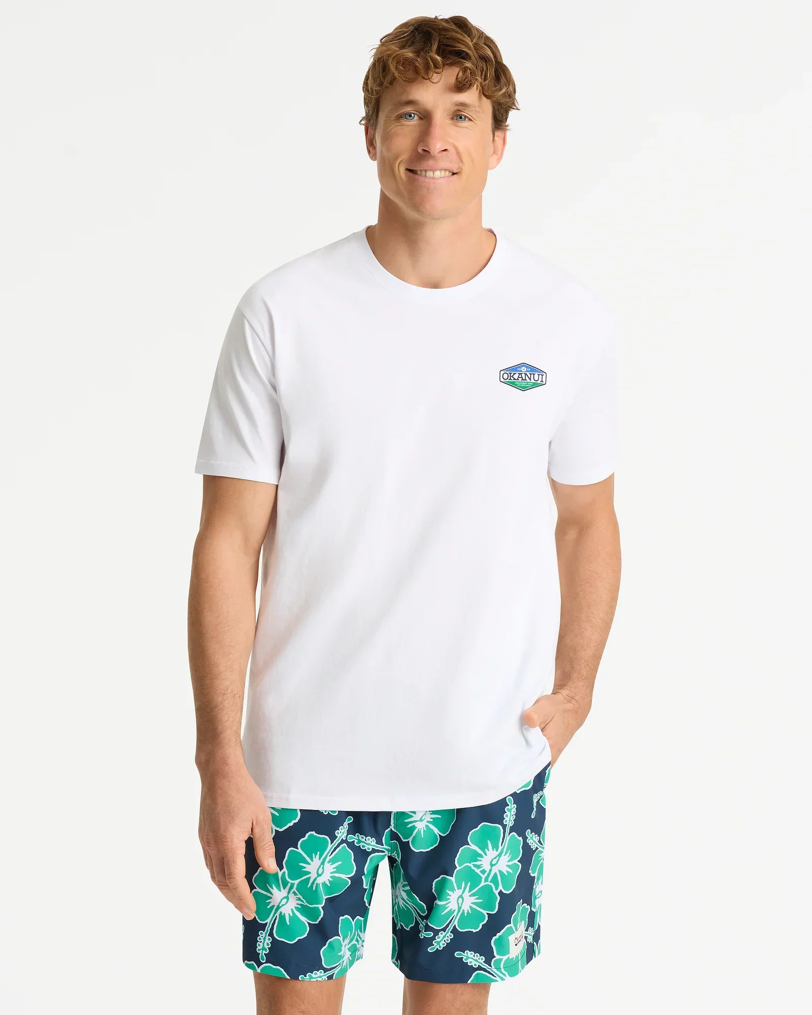 Mens Paragon T'Shirt - White Emerald - Image 3