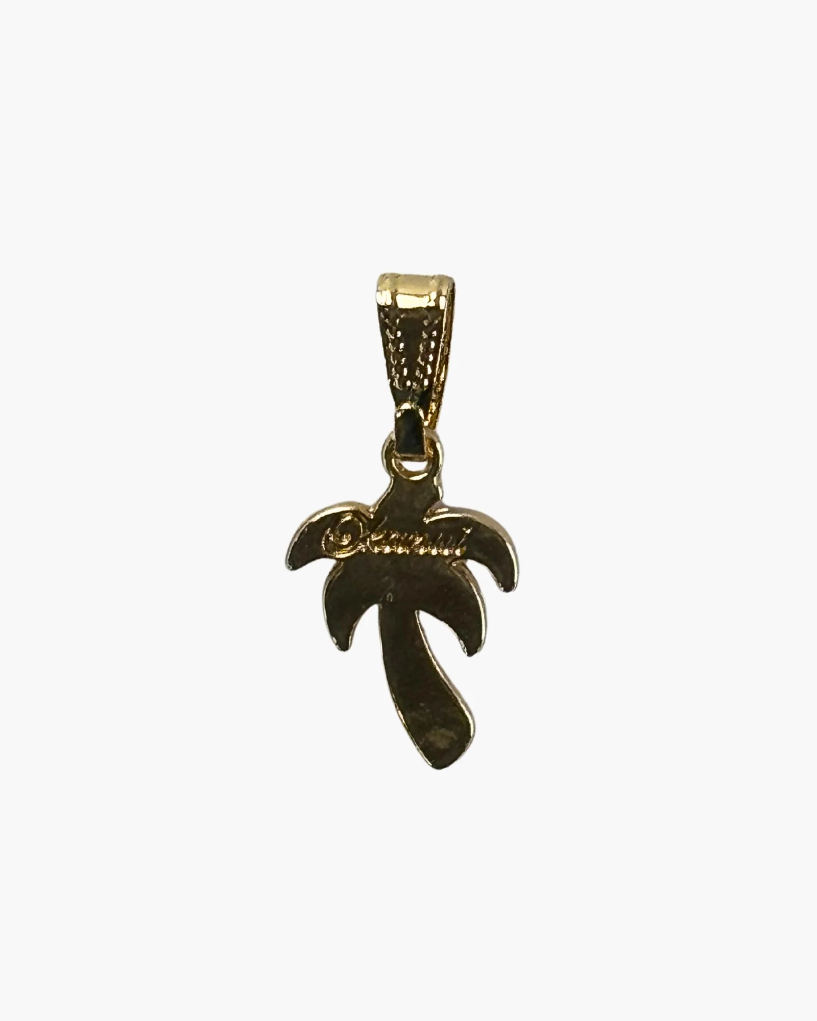 Palm Tree Charm - Gold - Image 2