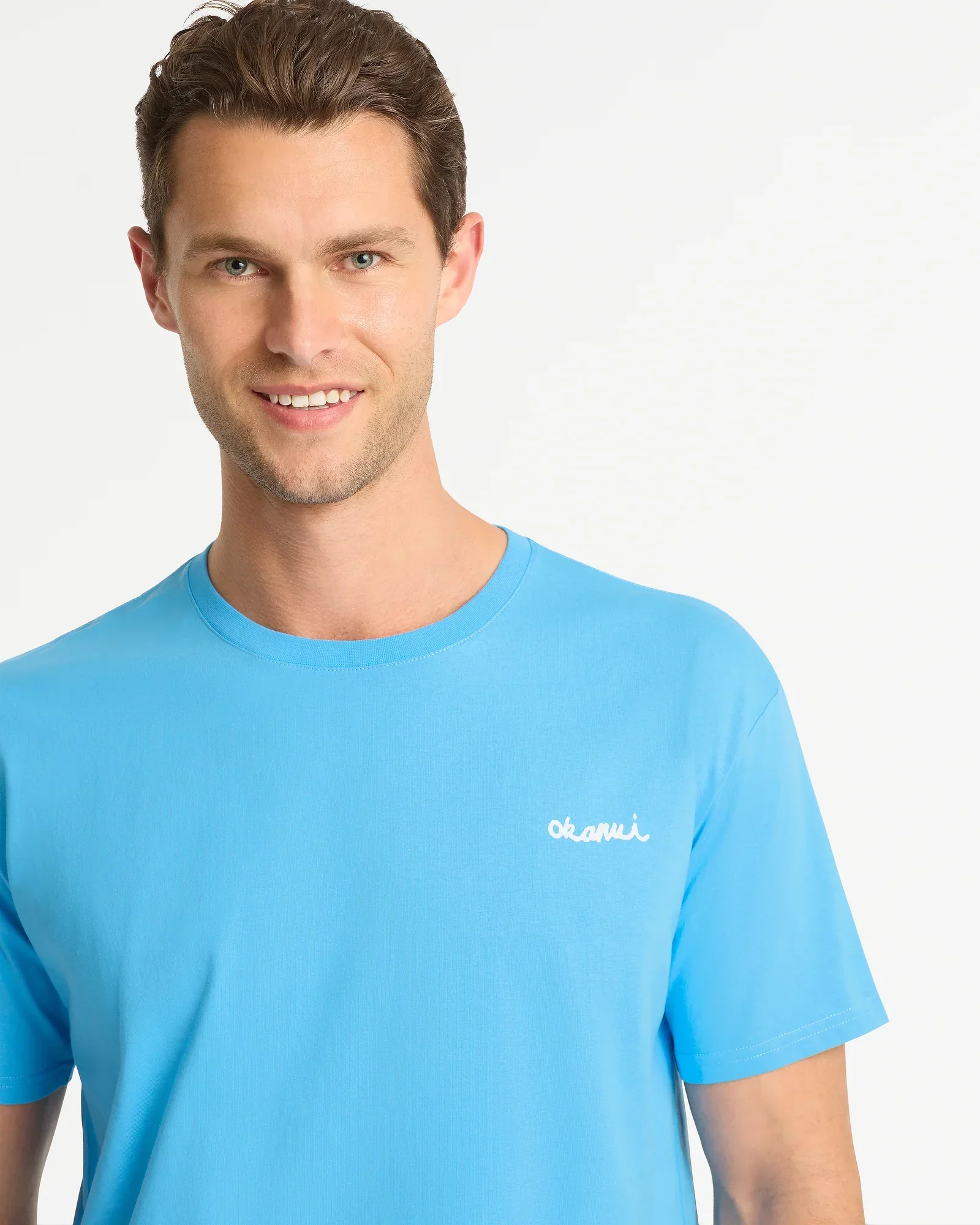 Panorama T'Shirt - Azure - Image 2