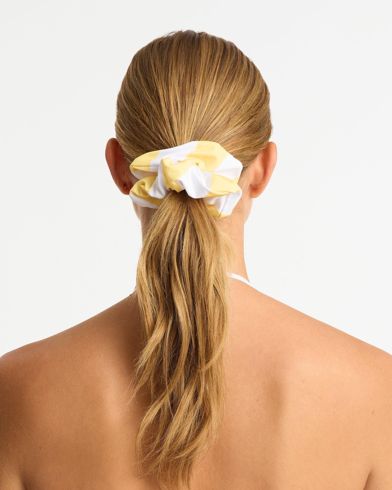 Scrunchie 2 Pack - OG Lemon White - Image 2